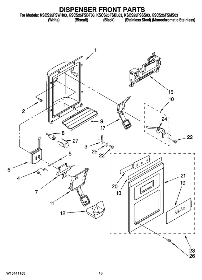 Diagram for KSCS25FSBT03