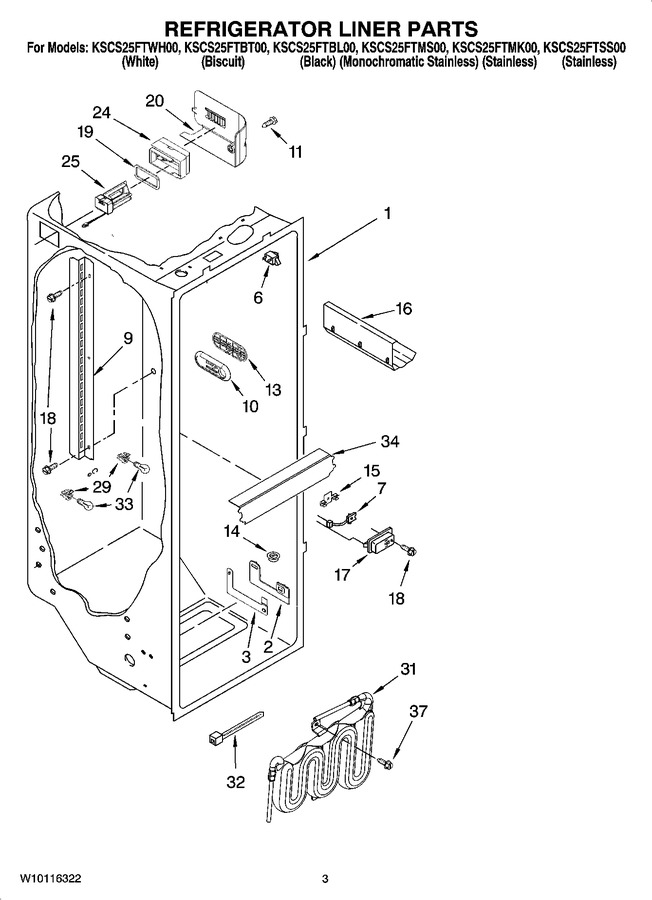 Diagram for KSCS25FTSS00