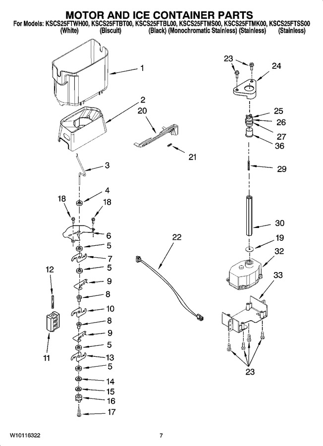 Diagram for KSCS25FTBL00