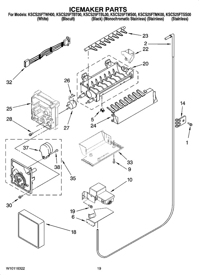 Diagram for KSCS25FTMS00