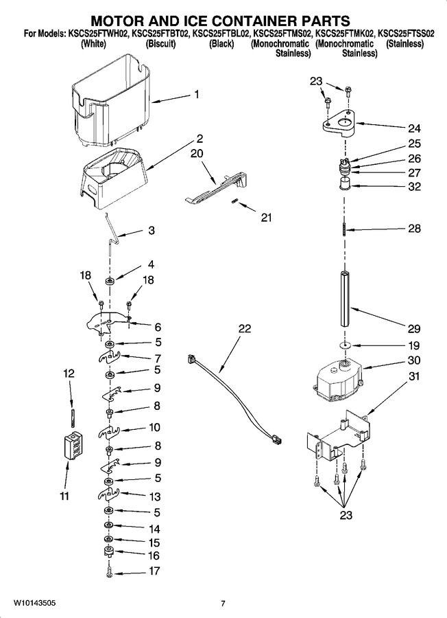 Diagram for KSCS25FTMK02