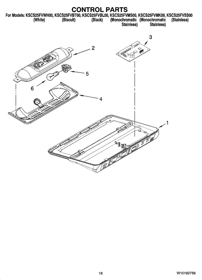 Diagram for KSCS25FVWH00