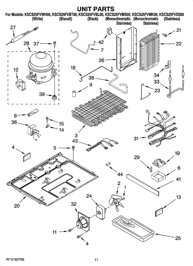 Diagram for KSCS25FVMS00