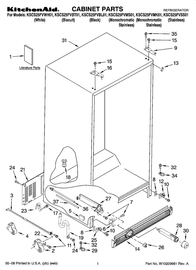 Diagram for KSCS25FVMS01