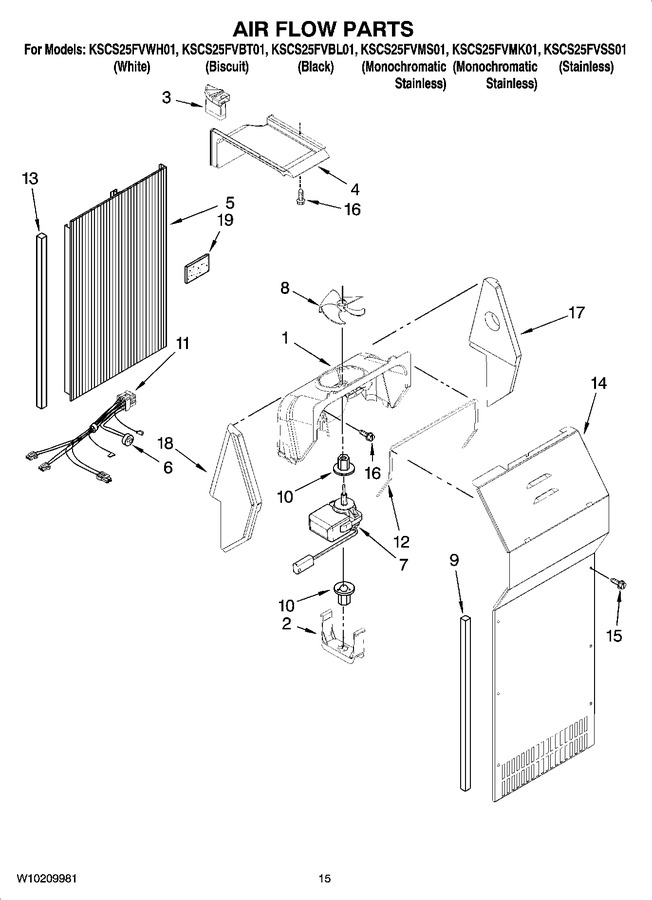 Diagram for KSCS25FVWH01