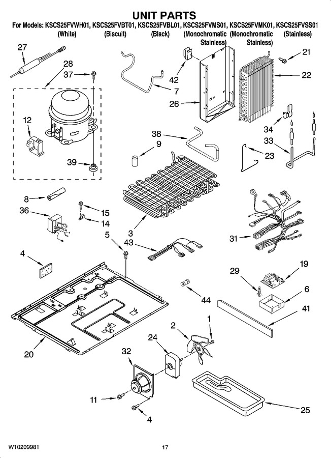 Diagram for KSCS25FVBL01