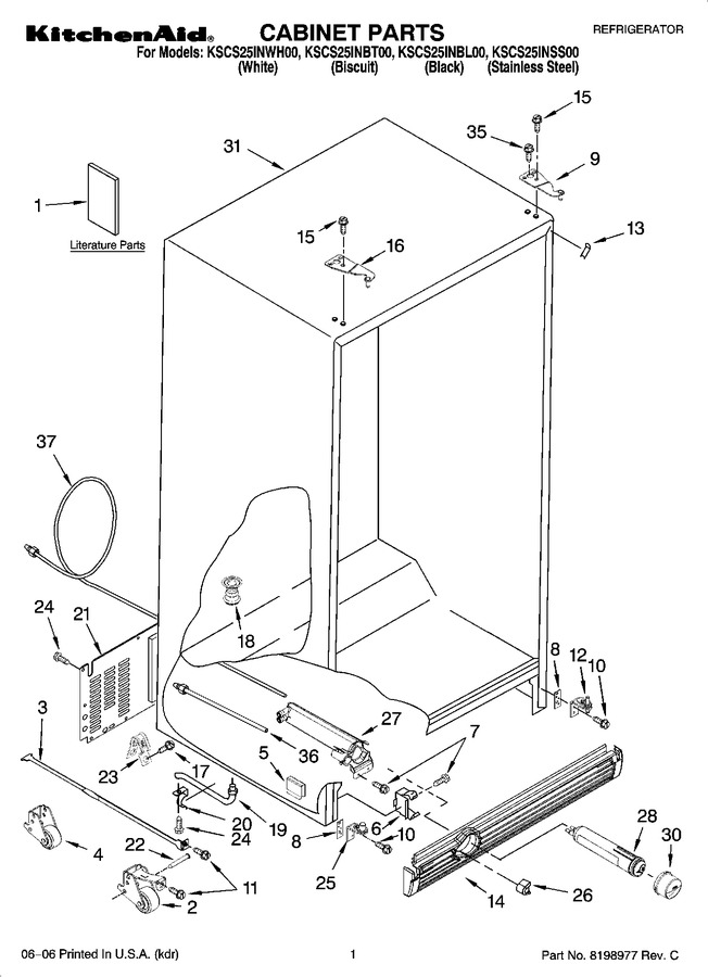 Diagram for KSCS25INBT00