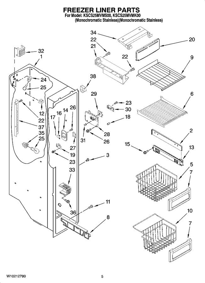 Diagram for KSCS25MVMK00