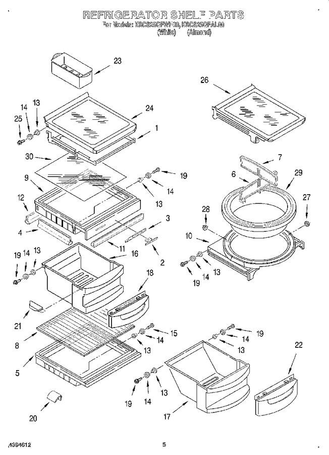Diagram for KSCS25QFWH00