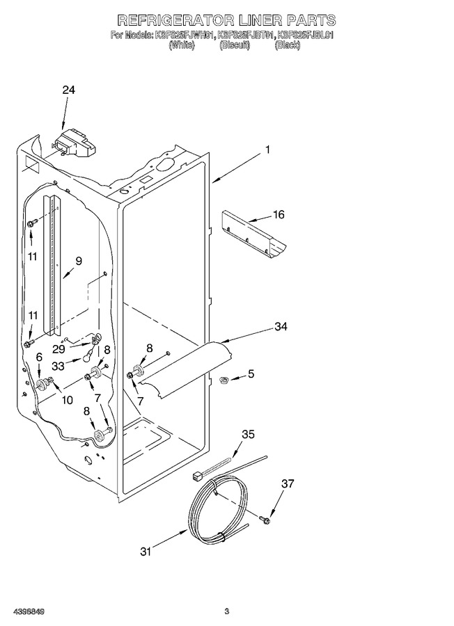 Diagram for KSFS25FJWH01