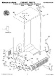 Diagram for 01 - Cabinet Parts