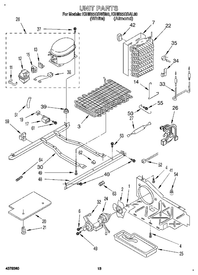 Diagram for KSHS22QBWH00