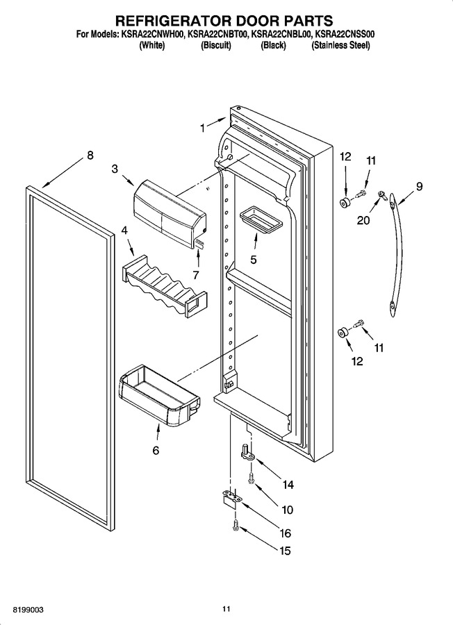 Diagram for KSRA22CNWH00