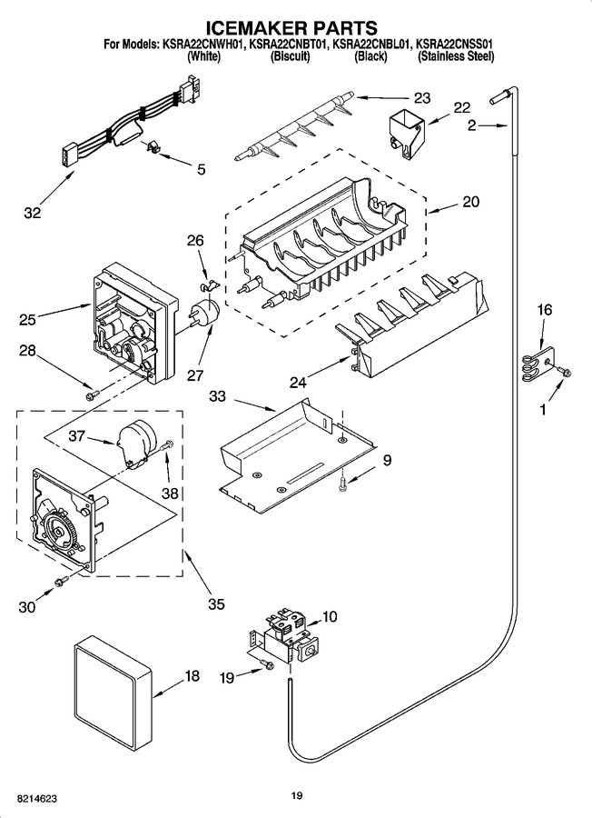 Diagram for KSRA22CNWH01