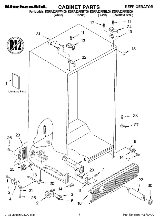 Diagram for KSRA22FKBT00