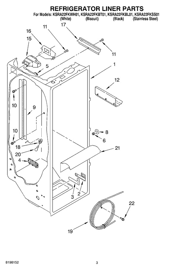 Diagram for KSRA22FKBL01