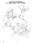 Diagram for 09 - Dispenser Front Parts