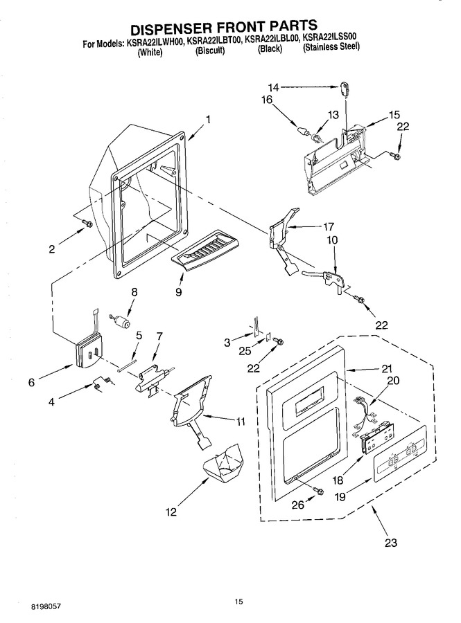 Diagram for KSRA22ILWH00