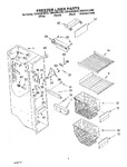Diagram for 04 - Freezer Liner Parts