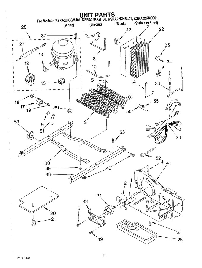 Diagram for KSRA22KKBL01