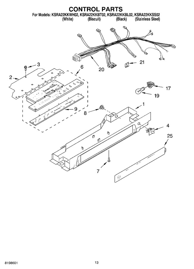 Diagram for KSRA22KKWH02