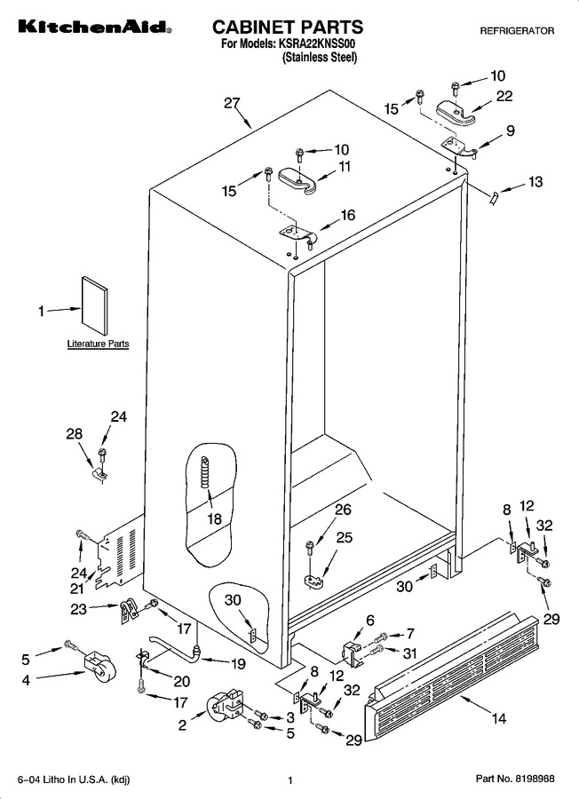 Diagram for KSRA22KNSS00