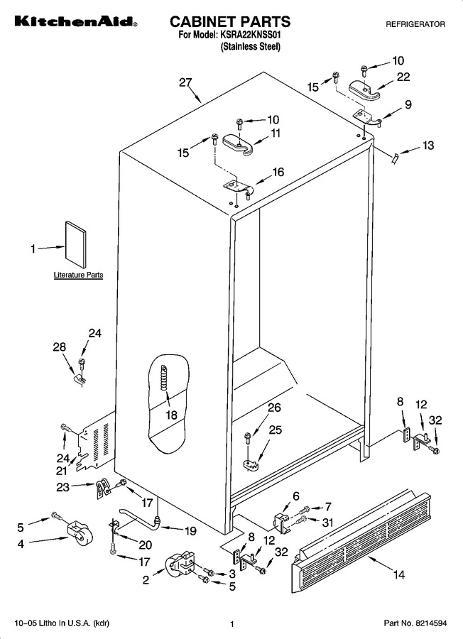 Diagram for KSRA22KNSS01
