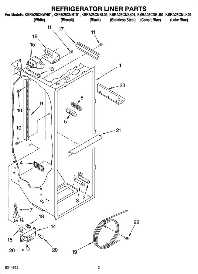 Diagram for KSRA25CNSS01
