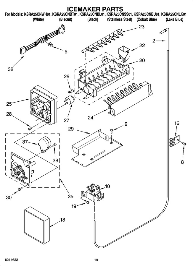 Diagram for KSRA25CNSS01