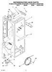 Diagram for 02 - Refrigerator Liner Parts