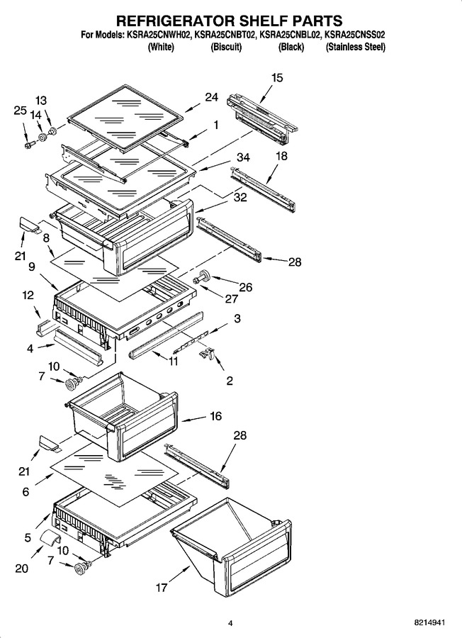 Diagram for KSRA25CNSS02
