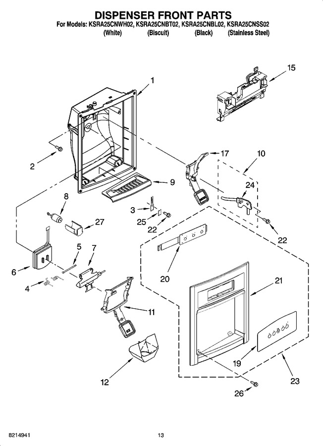 Diagram for KSRA25CNBT02
