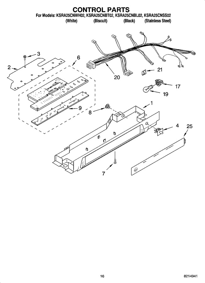 Diagram for KSRA25CNBL02