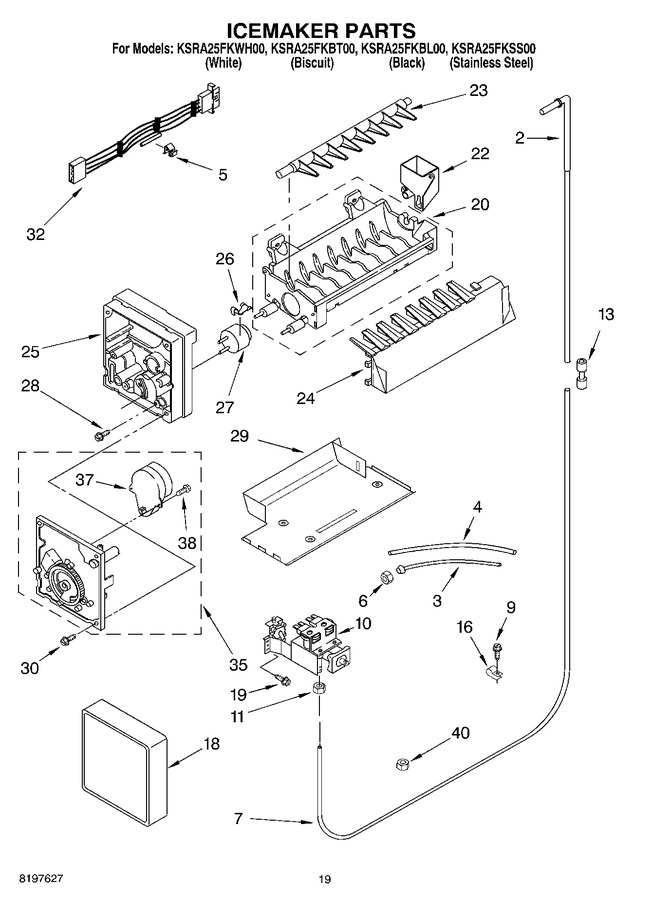 Diagram for KSRA25FKBT00