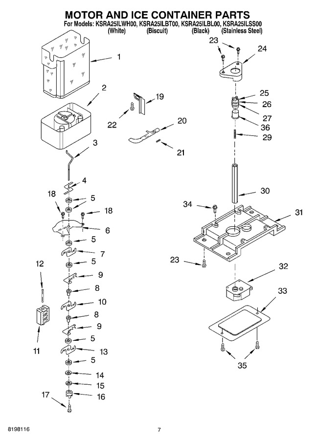 Diagram for KSRA25ILBL00