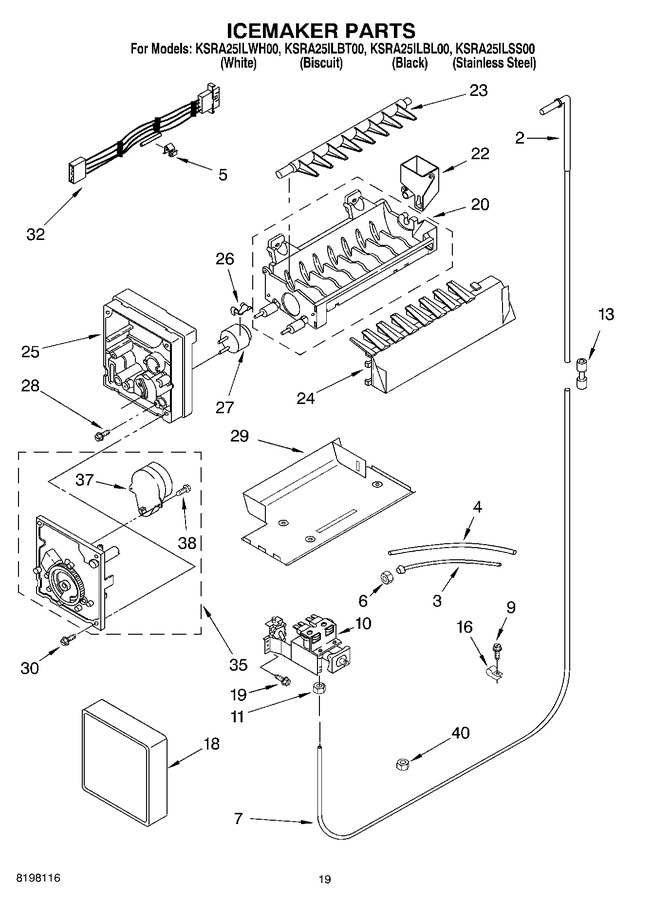 Diagram for KSRA25ILBL00