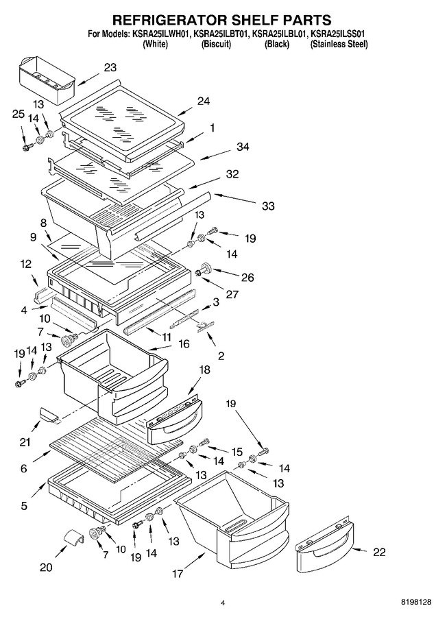Diagram for KSRA25ILBT01