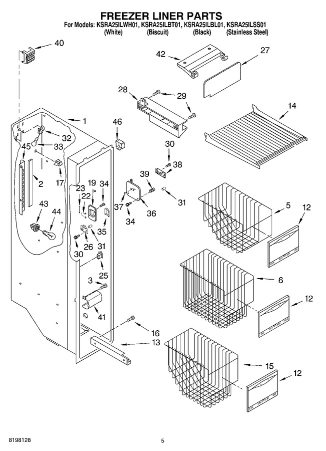 Diagram for KSRA25ILBT01
