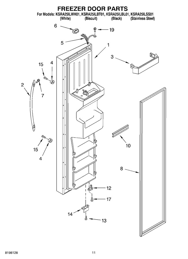 Diagram for KSRA25ILBT01