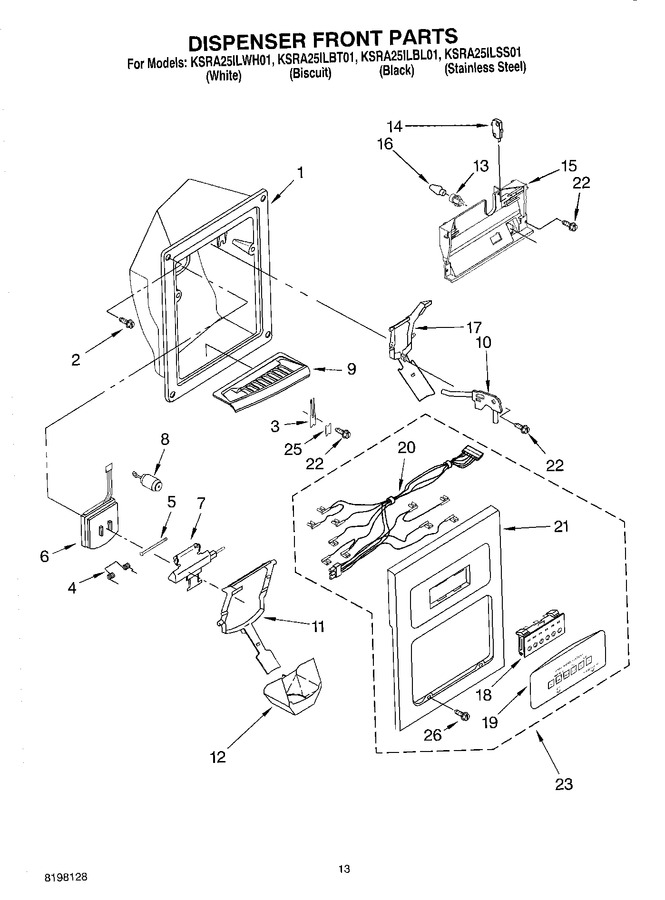 Diagram for KSRA25ILBT01