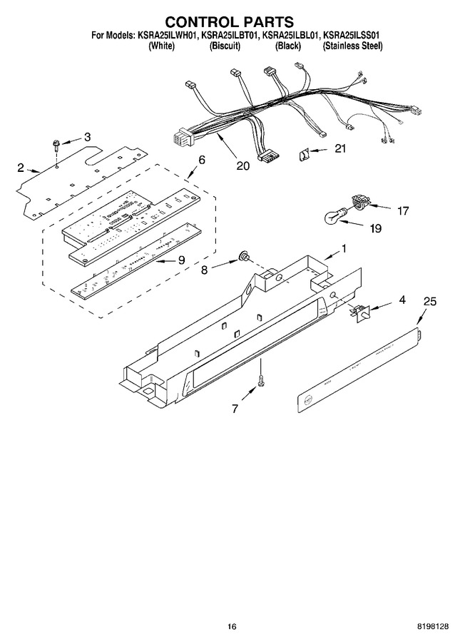 Diagram for KSRA25ILBT01