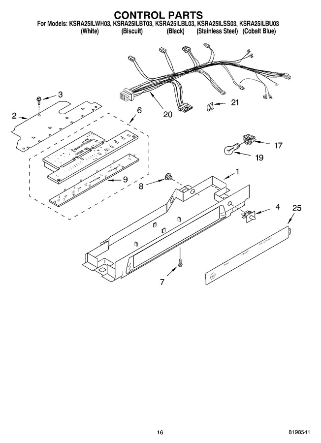 Diagram for KSRA25ILBT03