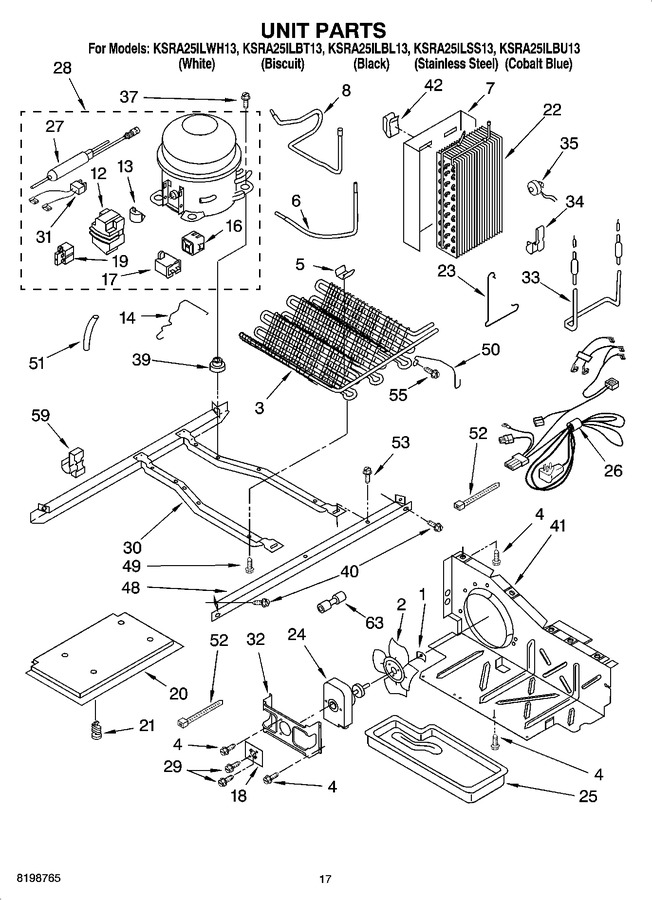 Diagram for KSRA25ILWH13