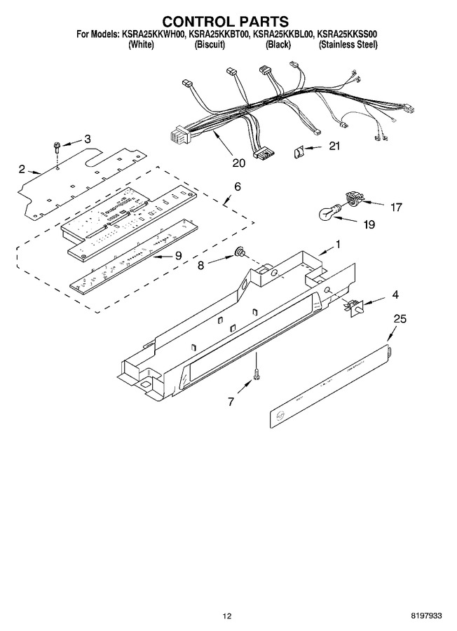 Diagram for KSRA25KKSS00