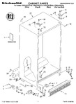 Diagram for 01 - Cabinet Parts