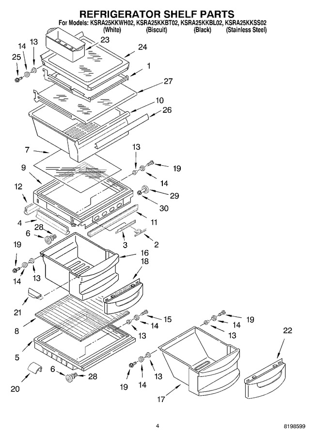 Diagram for KSRA25KKBT02