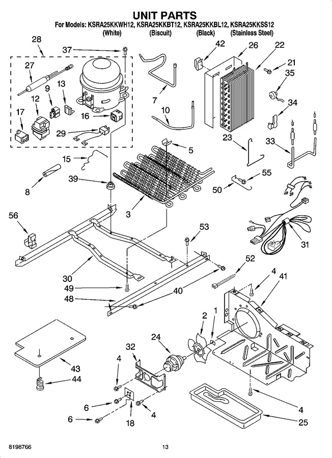 Diagram for KSRA25KKBT12
