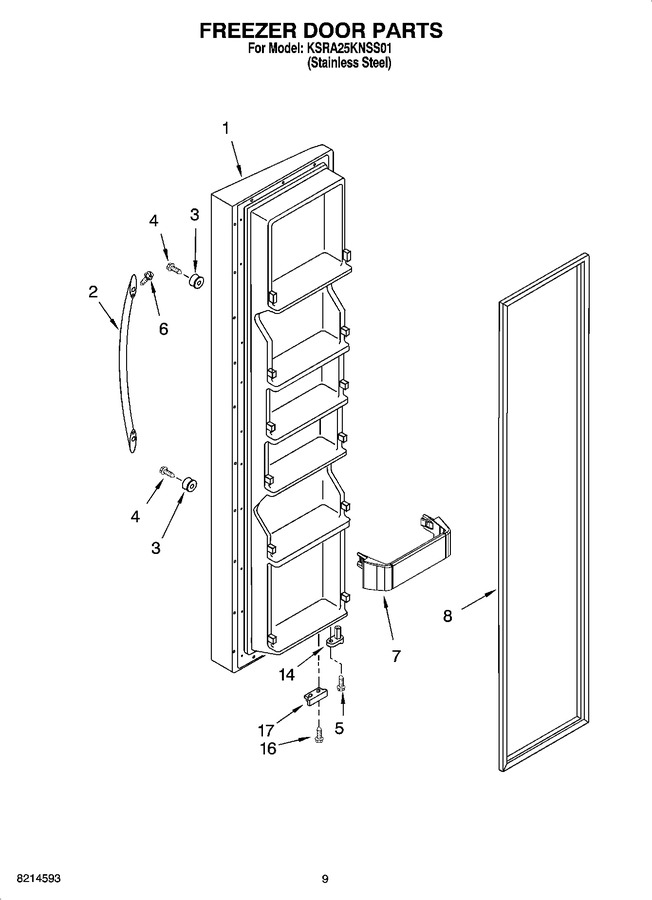 Diagram for KSRA25KNSS01
