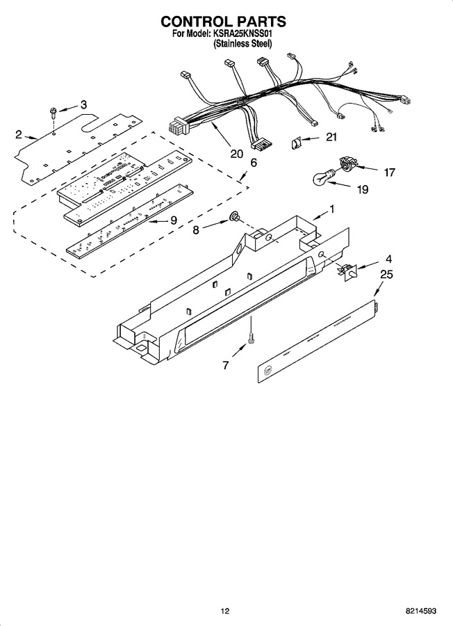 Diagram for KSRA25KNSS01
