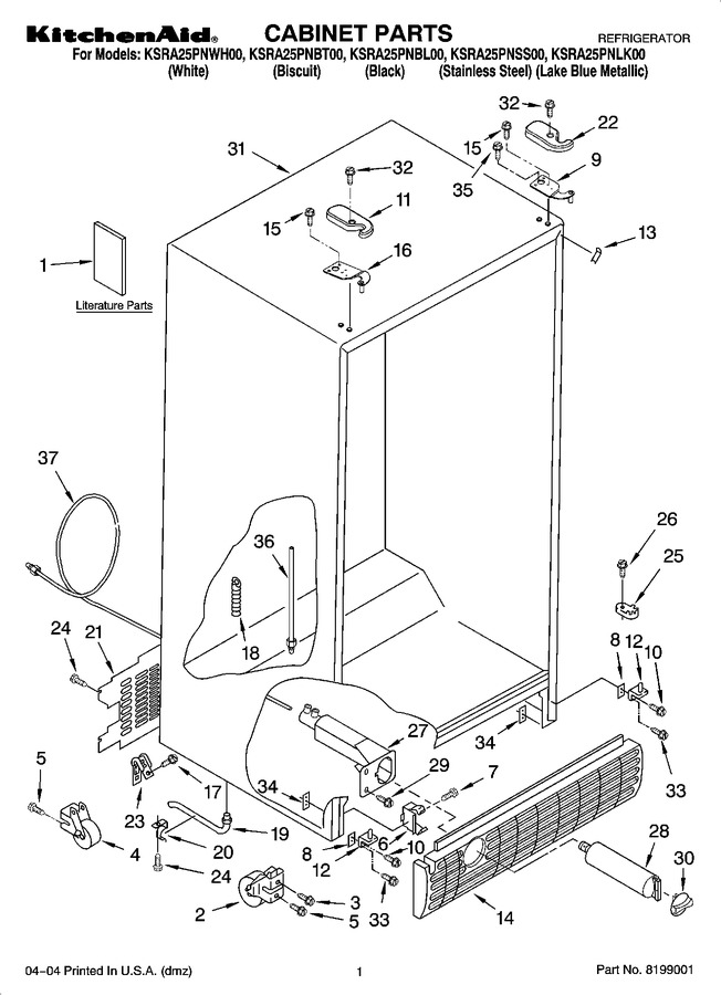 Diagram for KSRA25PNLK00